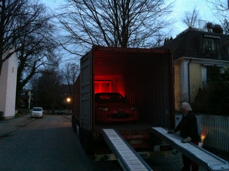 Arrival in Germany