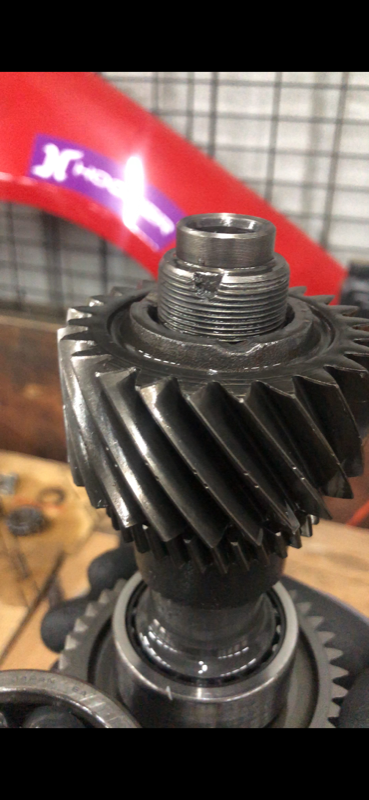 A bad transmission repair. Ouch!